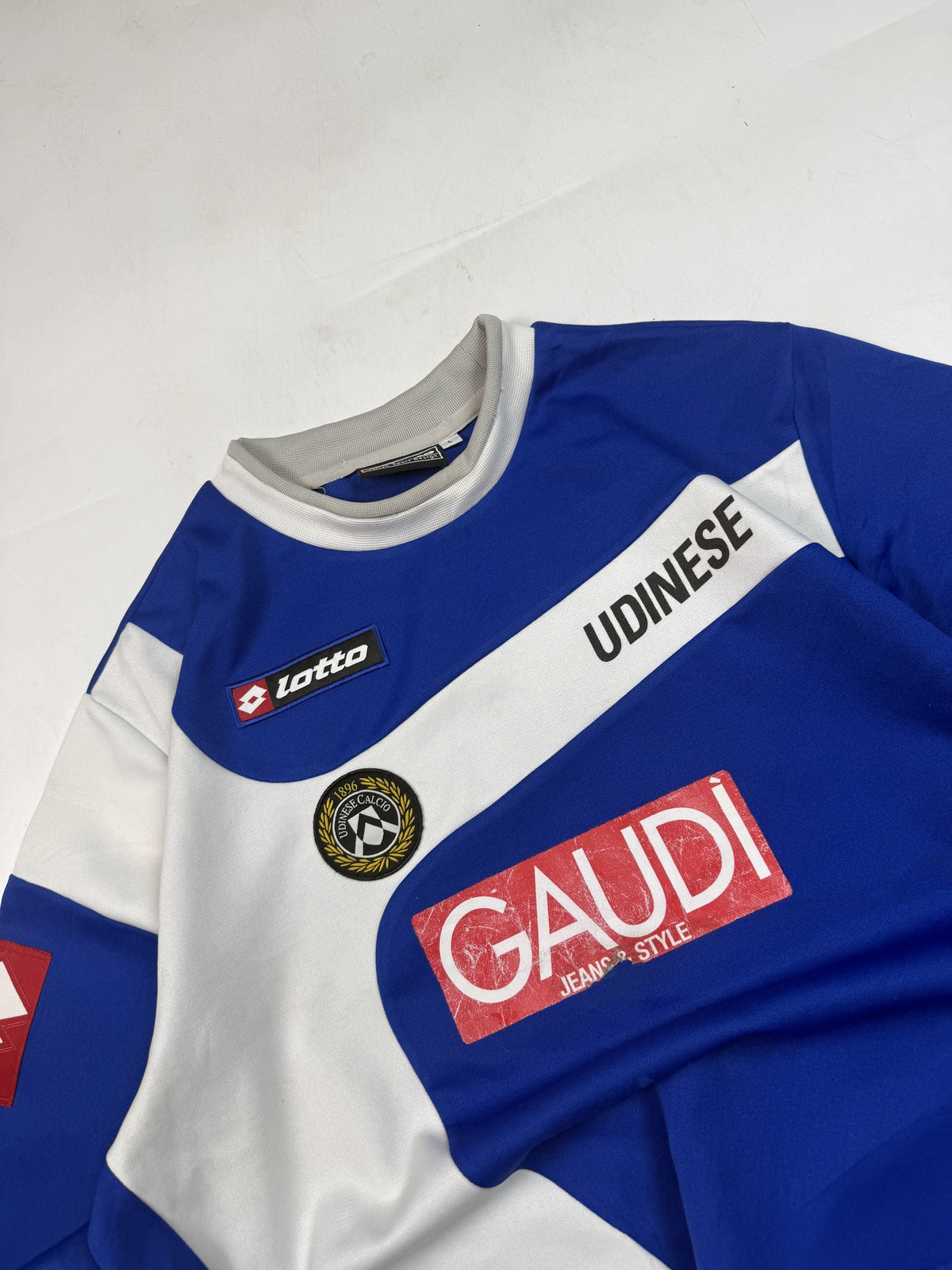 Vintage Udinese 2006/07 Lotto football sweatshirt (L)