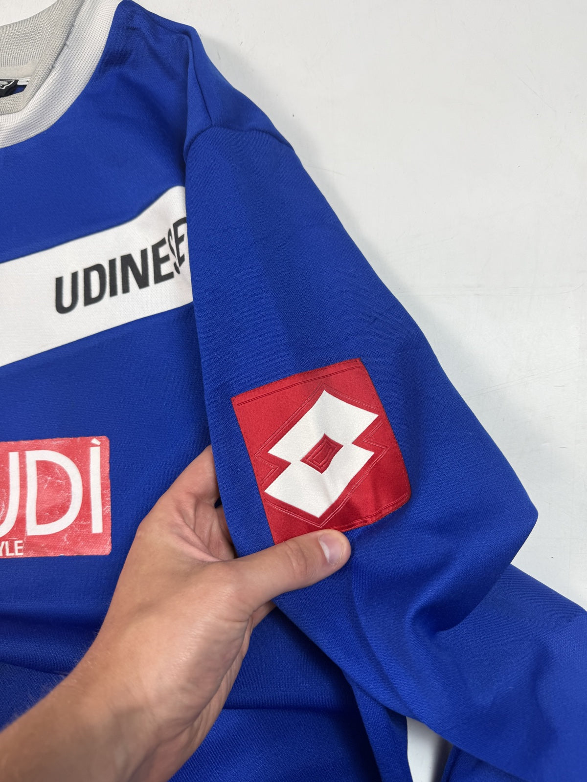 Vintage Udinese 2006/07 Lotto football sweatshirt (L)