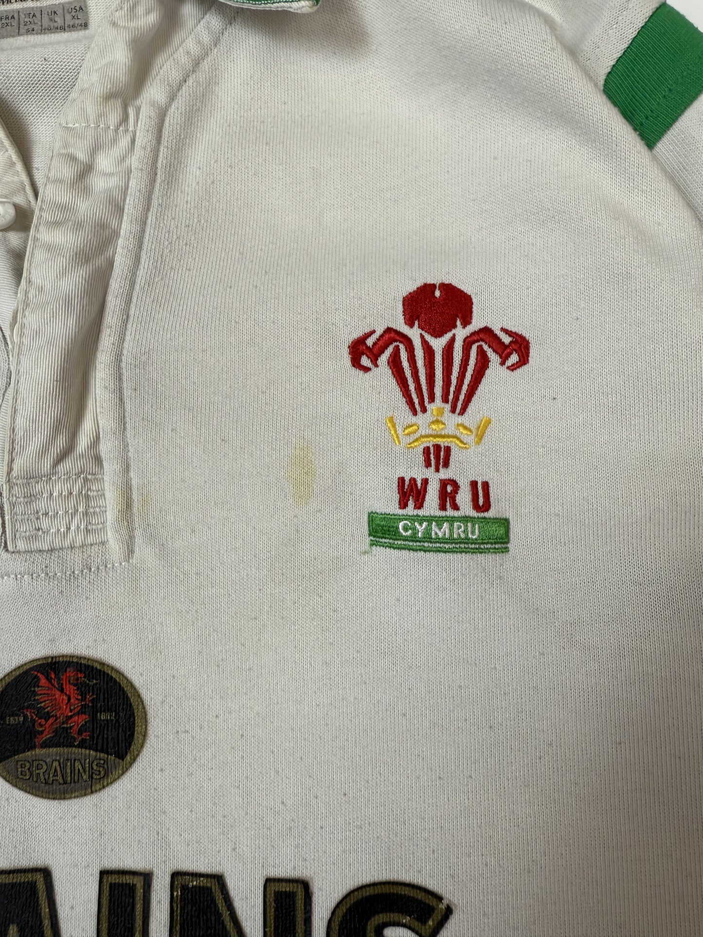 Vintage Wales 2004/05 Reebok away rugby shirt (XL)
