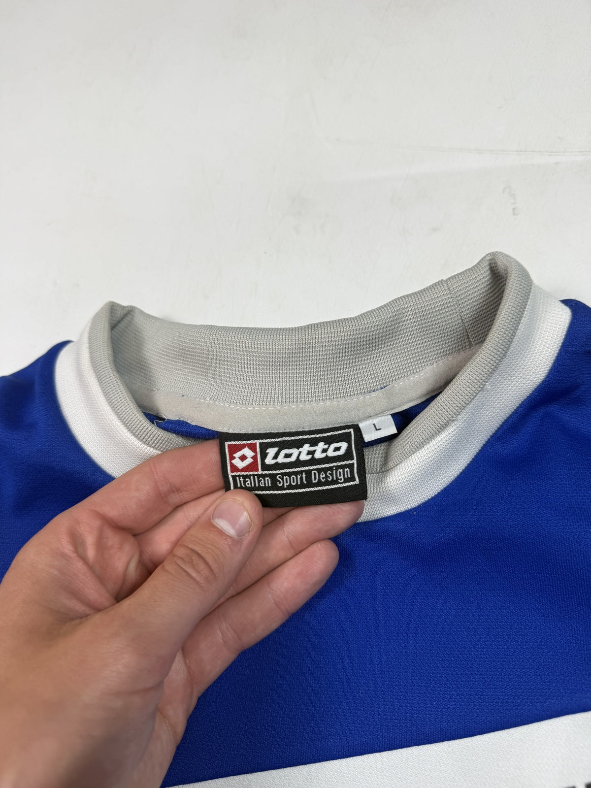Vintage Udinese 2006/07 Lotto football sweatshirt (L)