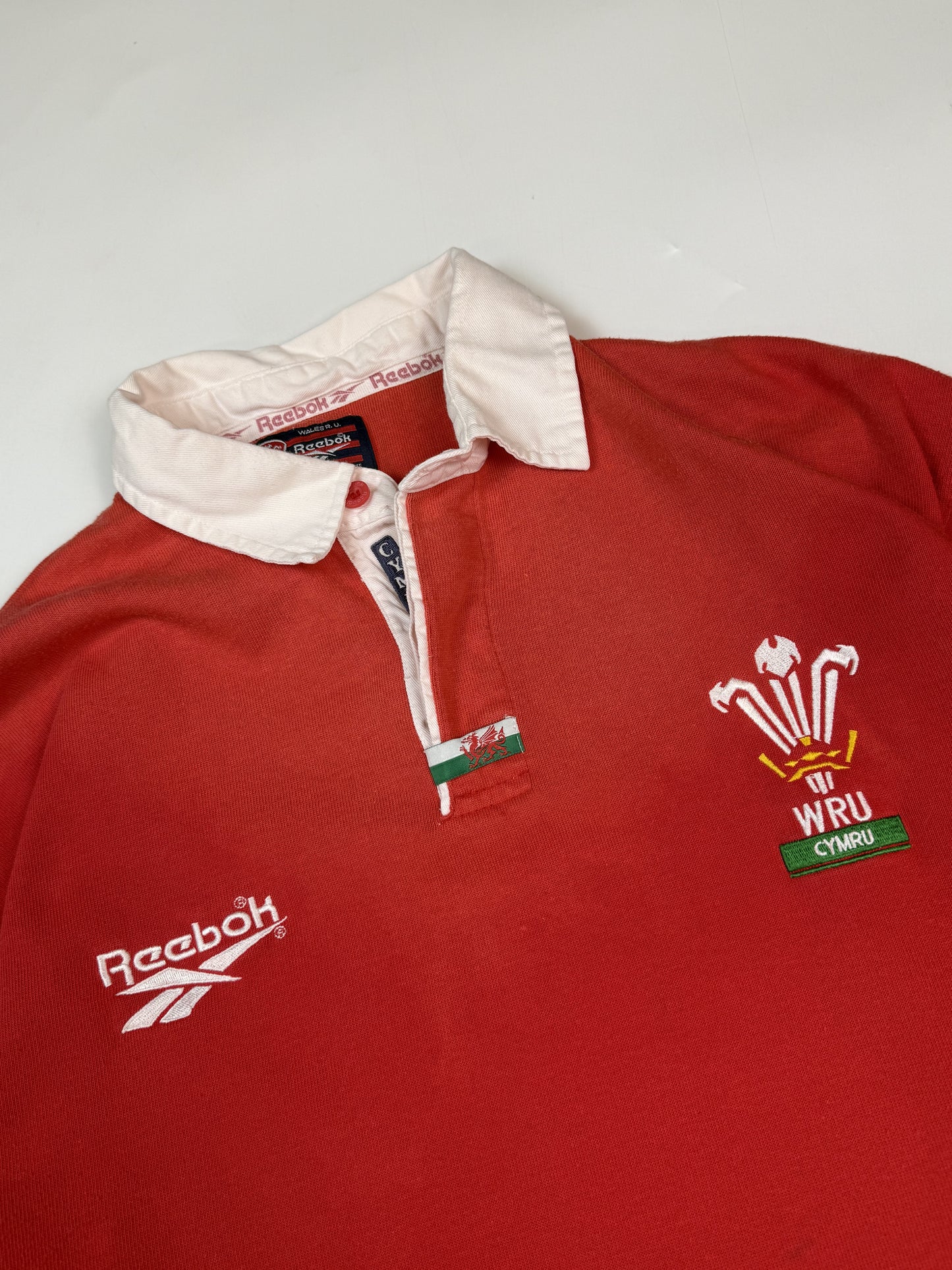Vintage Wales Reebok 1996-98 rugby shirt (XL)