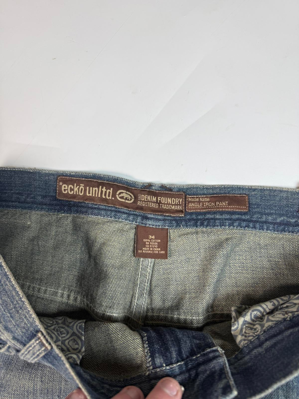 Vintage BNWT Ecko Unltd baggy hip hop Jeans (W36)