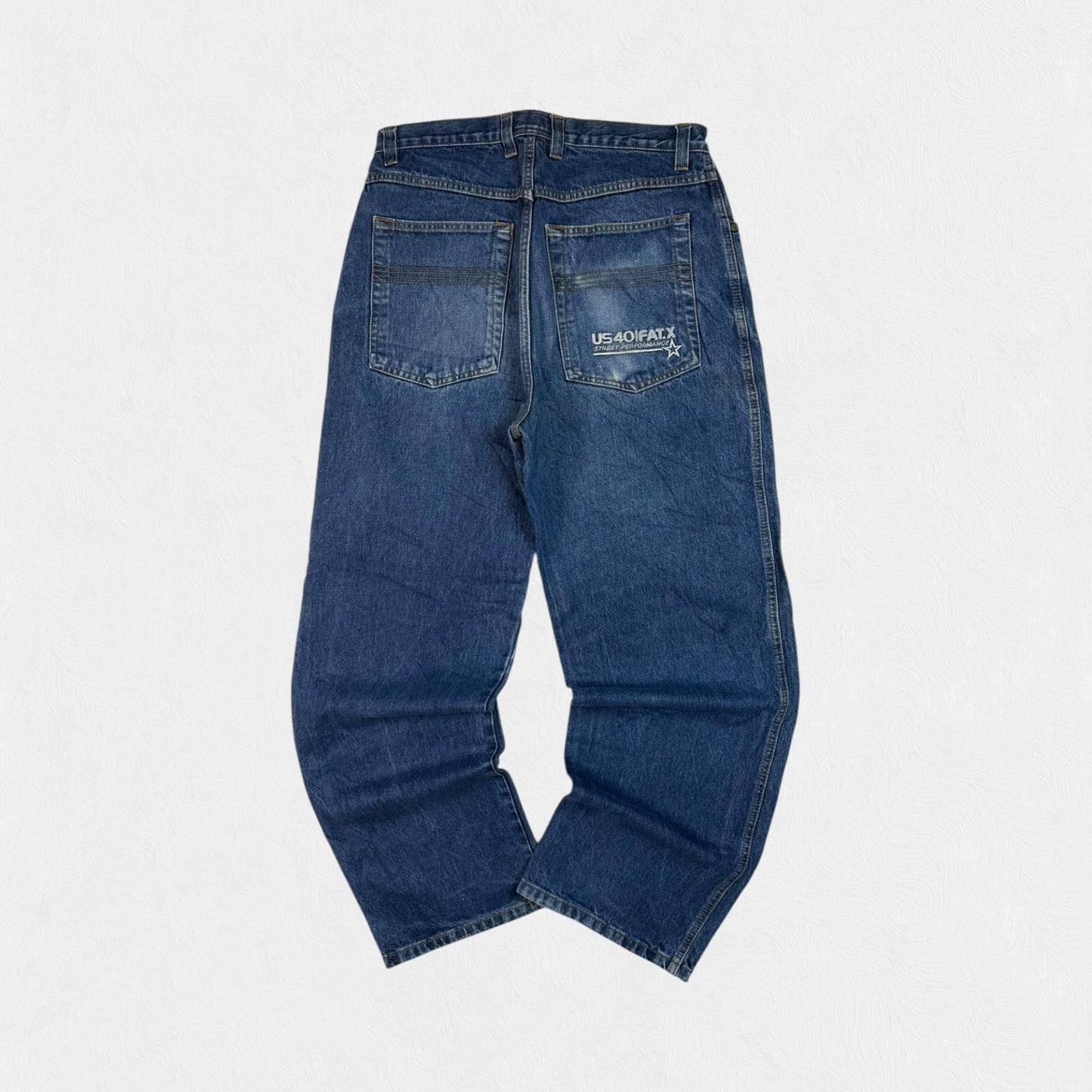 Vintage Y2K baggy hip hop Jeans (W34)