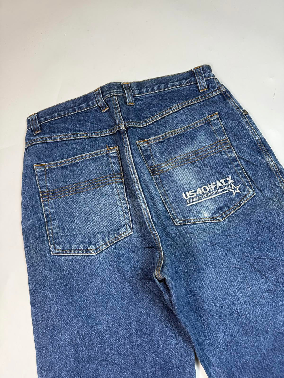 Vintage Y2K baggy hip hop Jeans (W34)