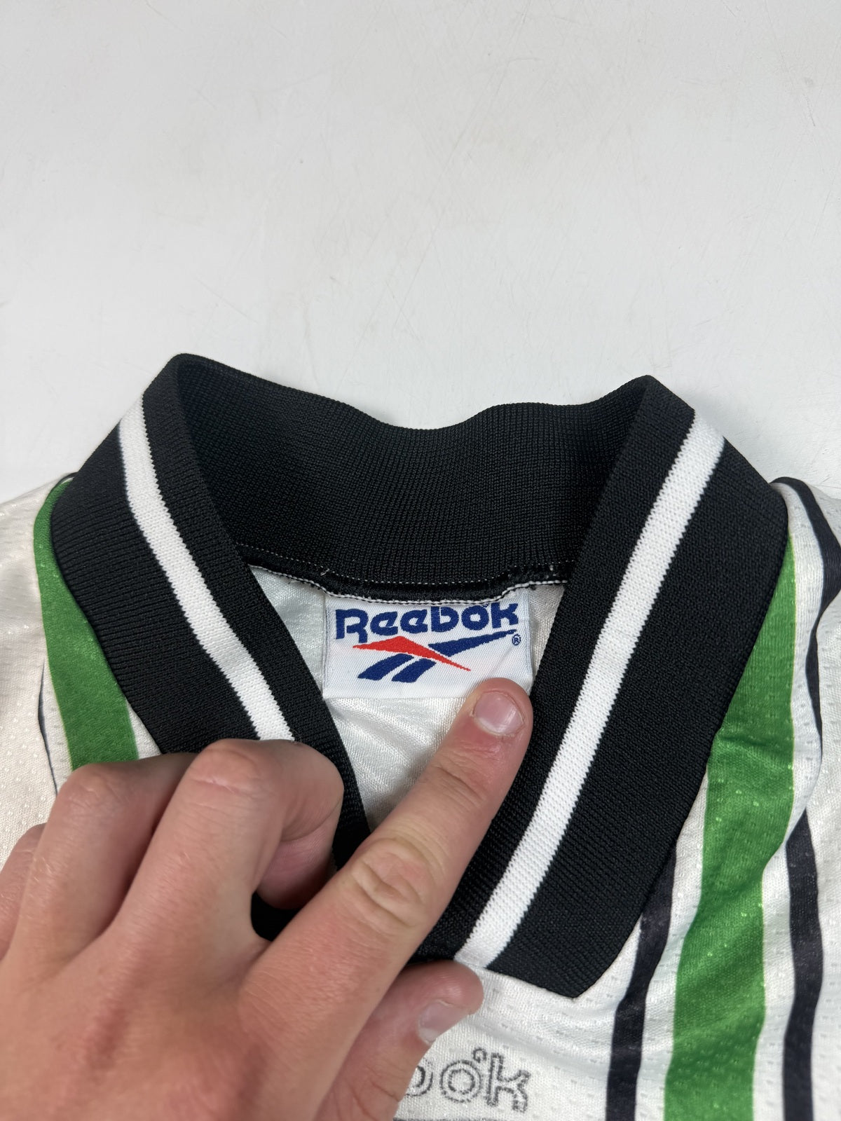 Vintage Borussia Monchengladbach 1996/97 Reebok football shirt (M)