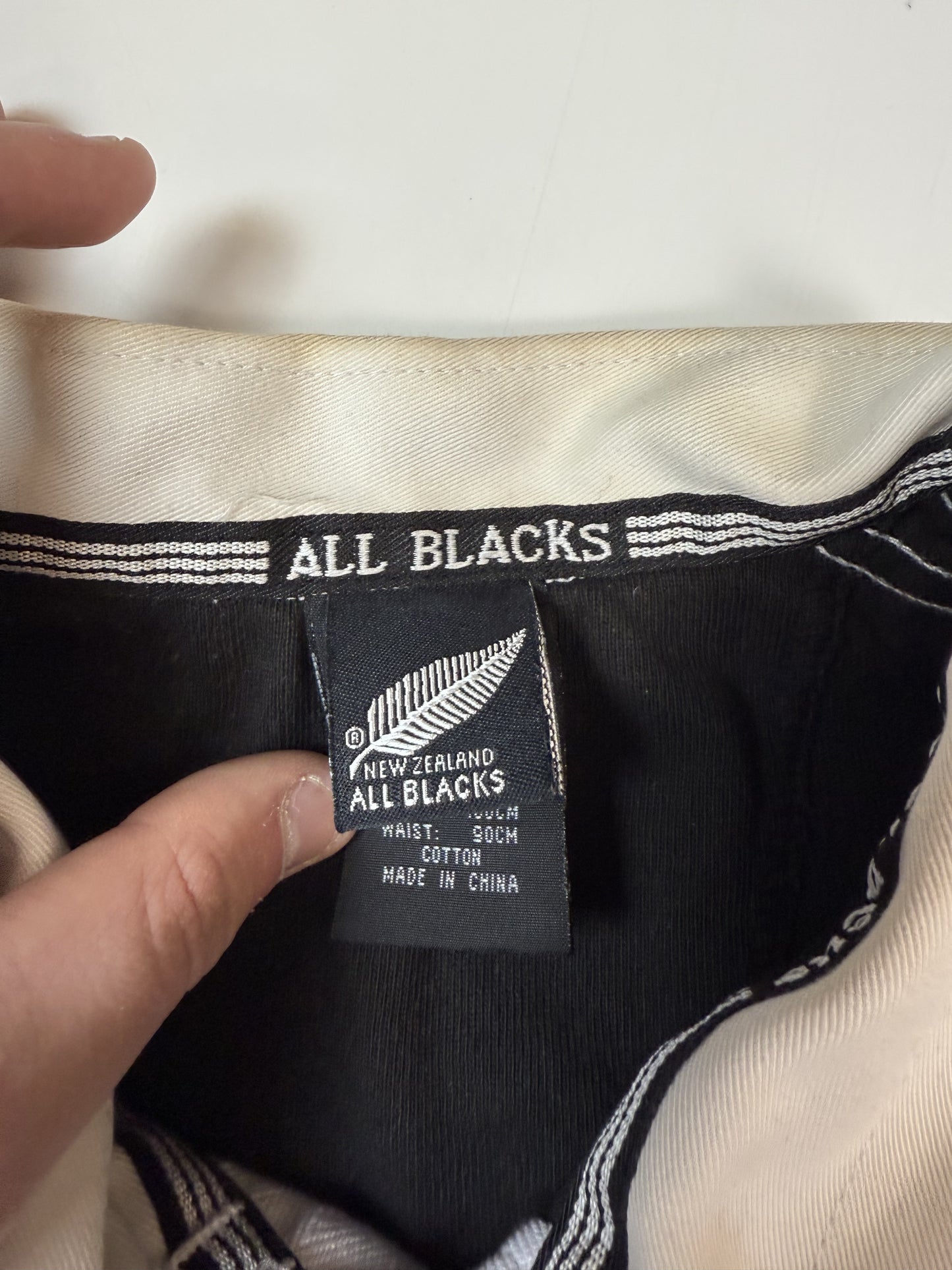 Vintage New Zealand 1999/00 Adidas rugby shirt (L)