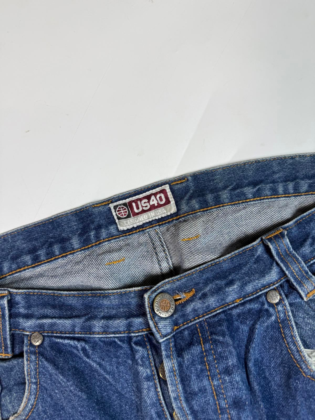 Vintage Y2K baggy hip hop Jeans (W34)