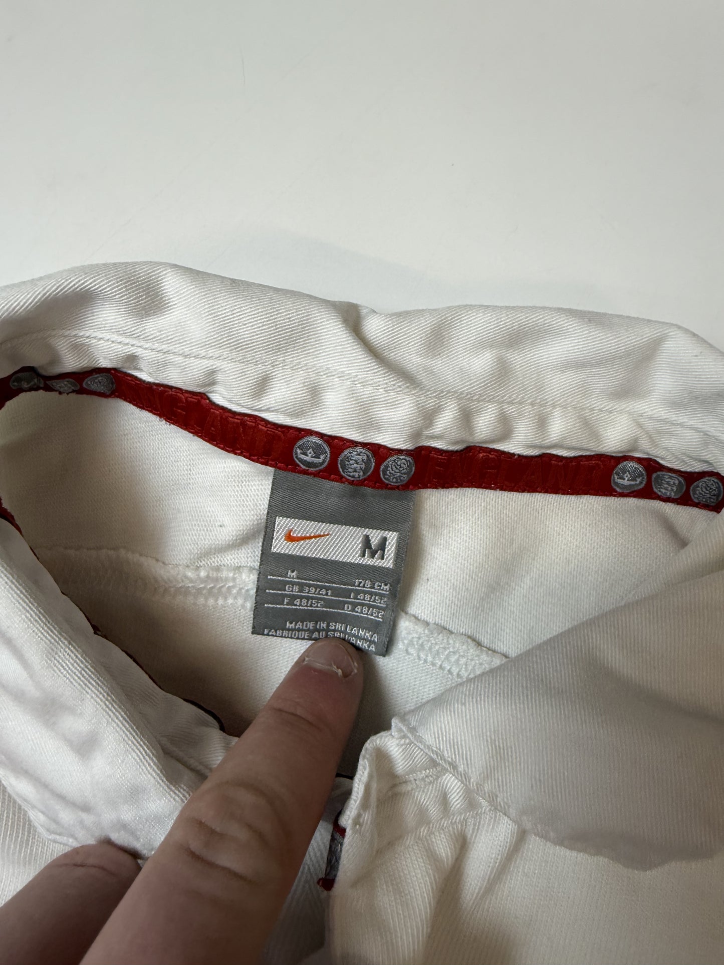 Vintage England 2007 Nike rugby shirt (M)