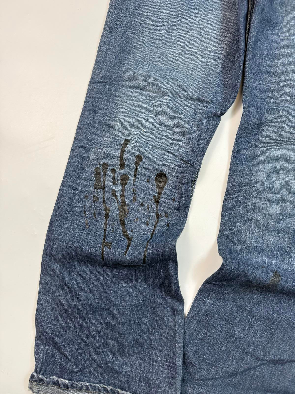 Vintage Y2K baggy hip hop Jeans (W38)