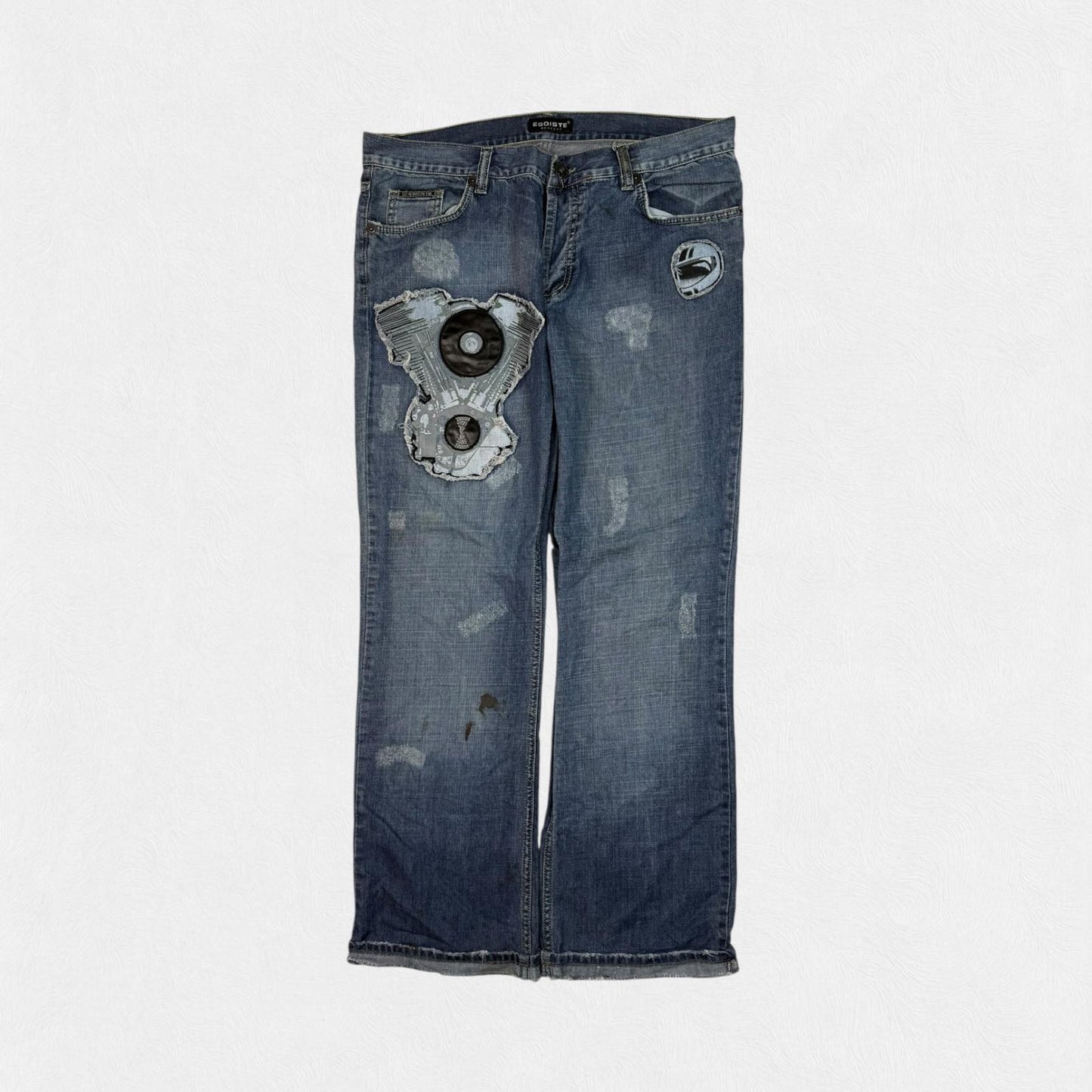 Vintage Y2K baggy hip hop Jeans (W38)