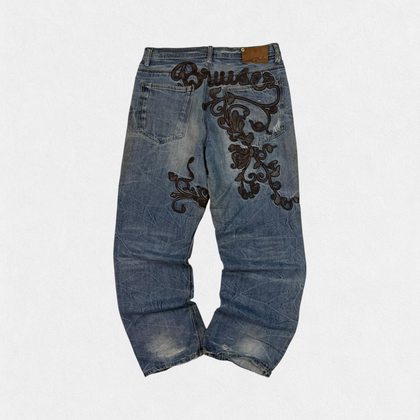 Vintage Y2K baggy hip hop Jeans (W34)