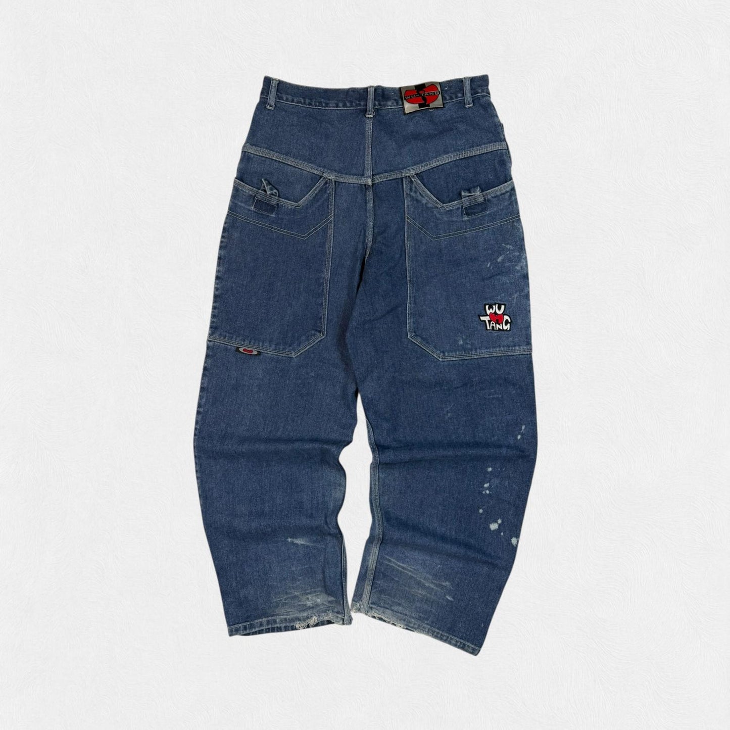 Vintage Y2K Wu Tang baggy hip hop Jeans (W34)