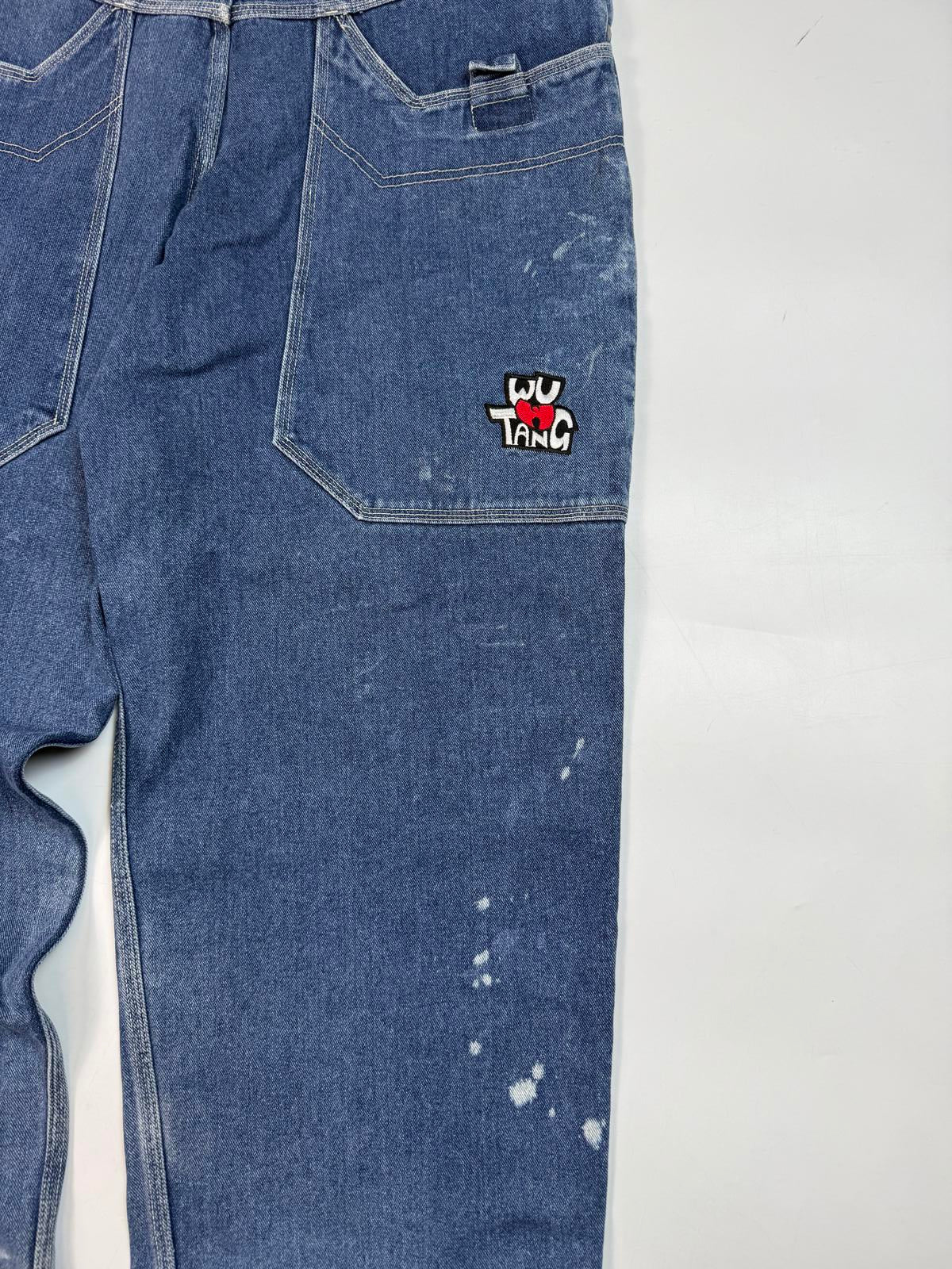 Vintage Y2K Wu Tang baggy hip hop Jeans (W34)