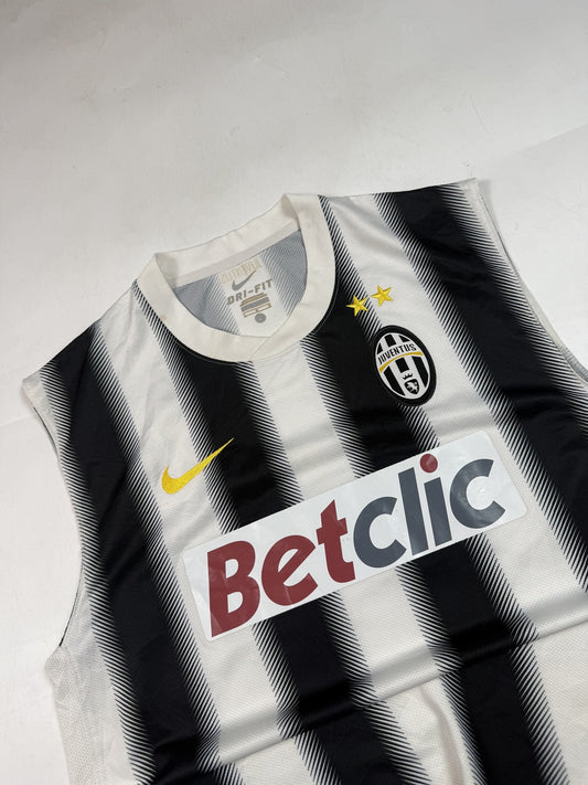 Juventus 2011/12 Nike home vest football shirt (L)