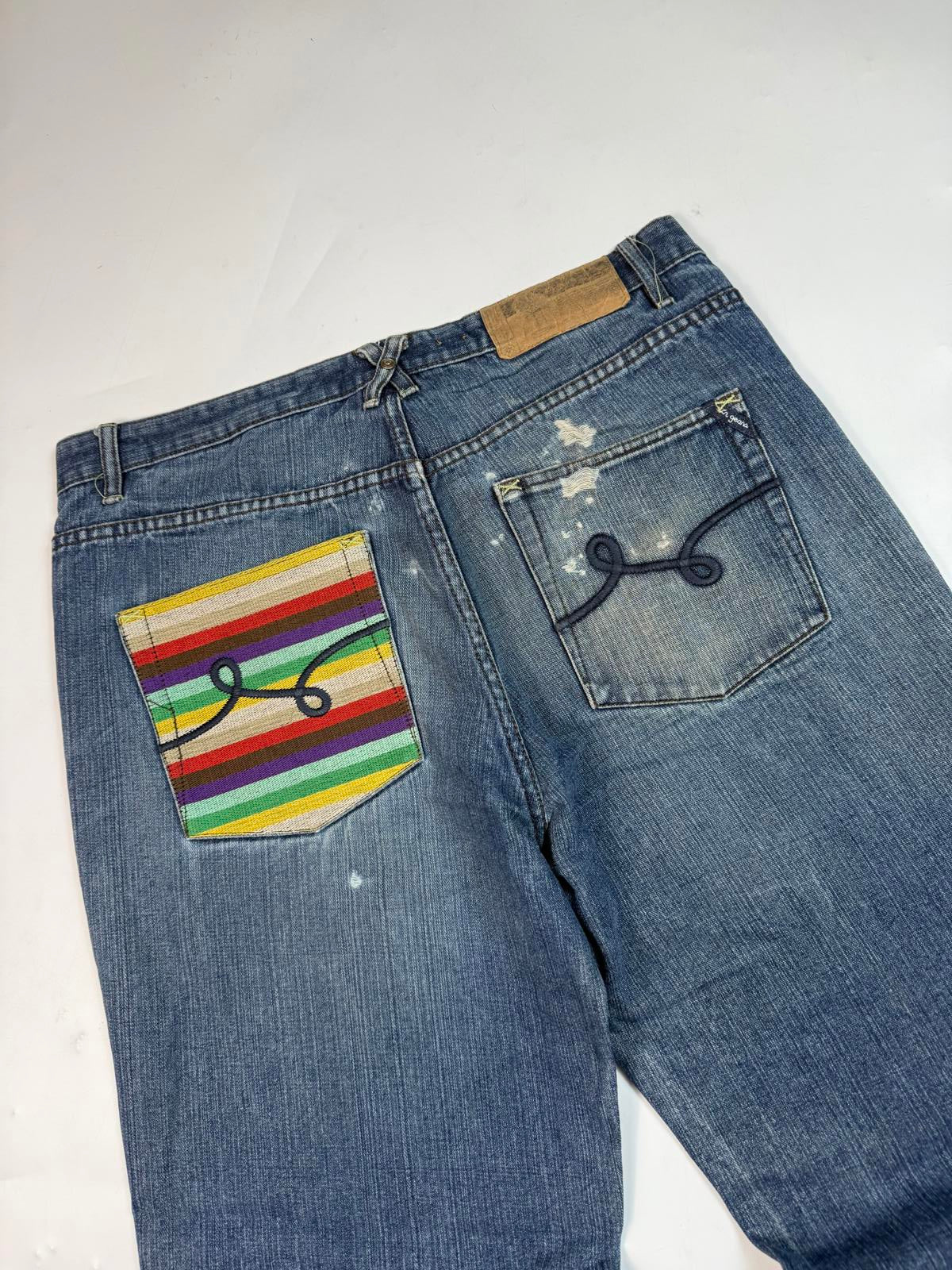 Vintage Y2K baggy hip hop Jeans (W36)