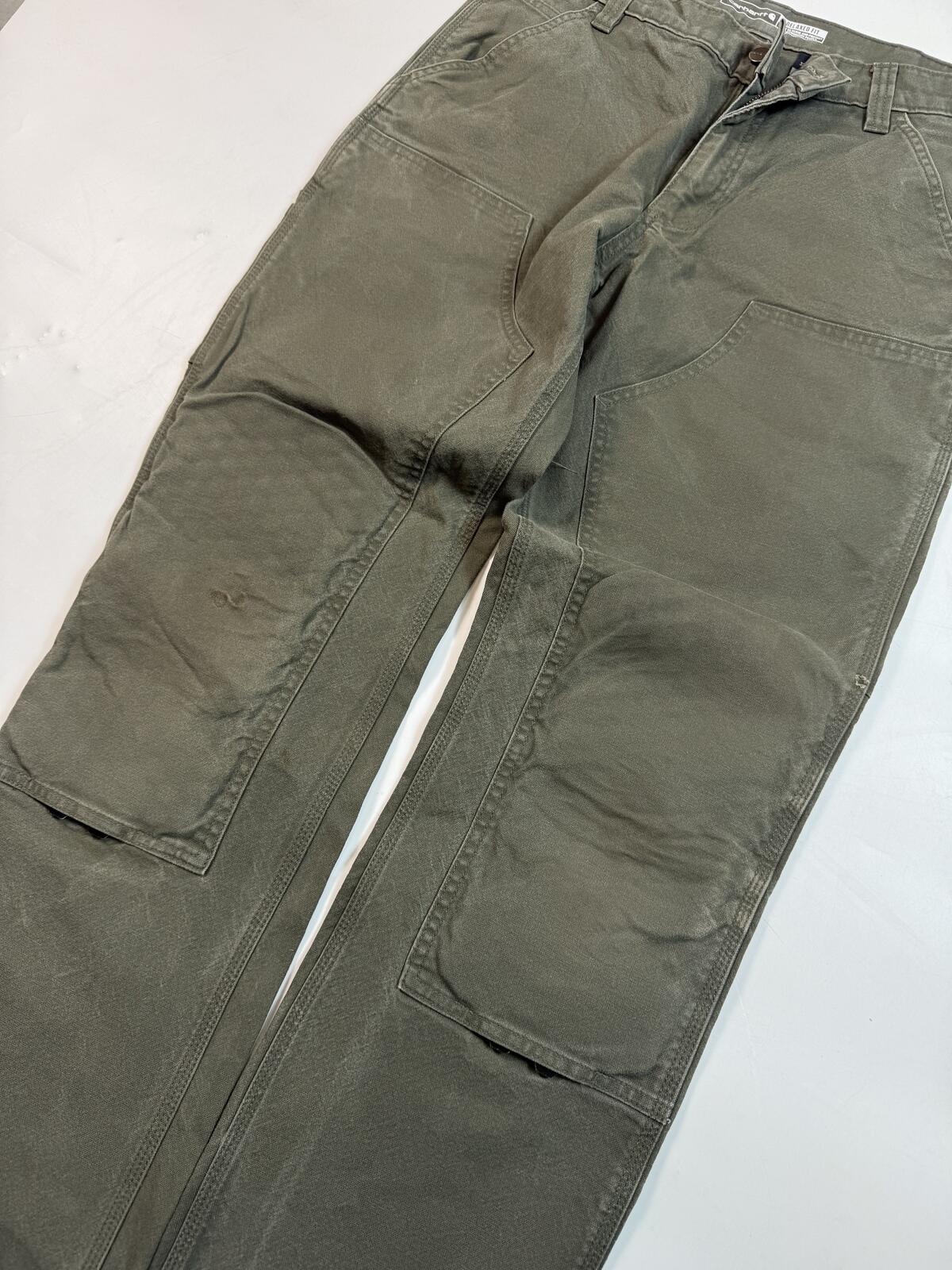 Carhartt double knee baggy carpenter pants (W32)