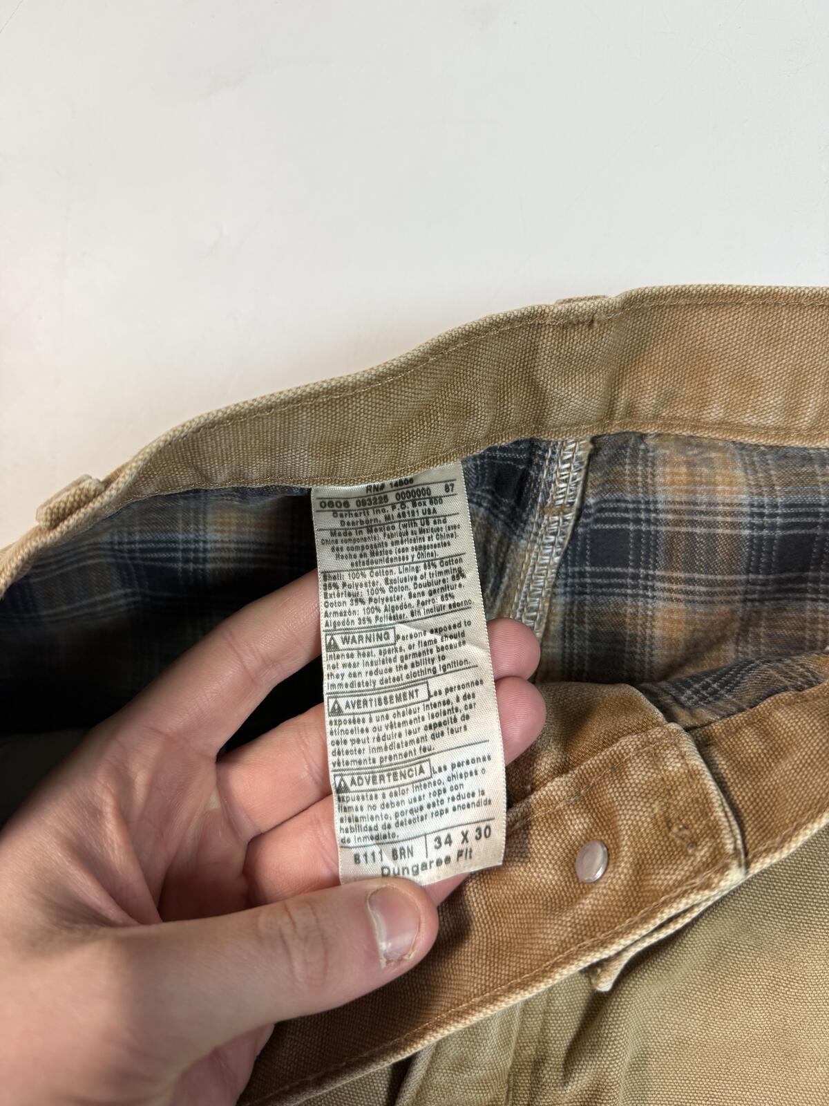 Vintage Carhartt baggy carpenter pants (W34)