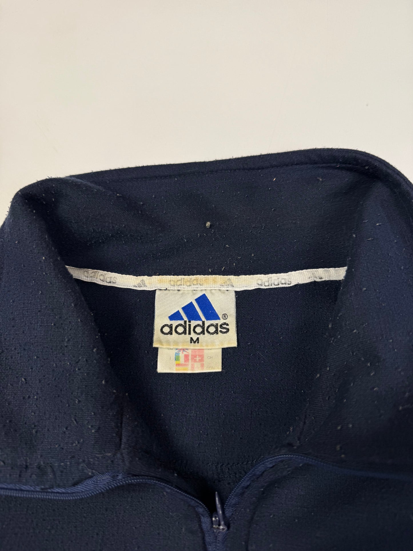 Vintage Adidas quarter zip sweatshirt (M)