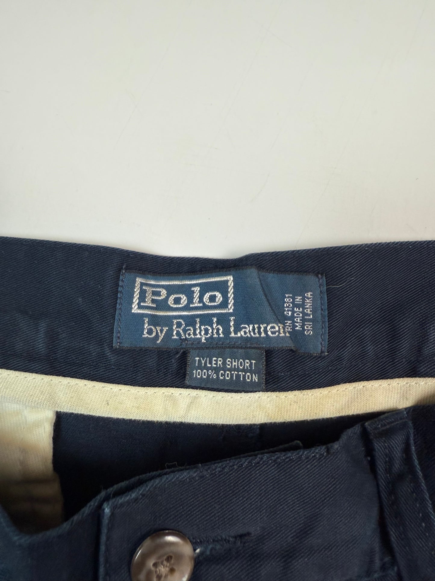 Vintage Polo Ralph Lauren baggy chino shorts (W30)