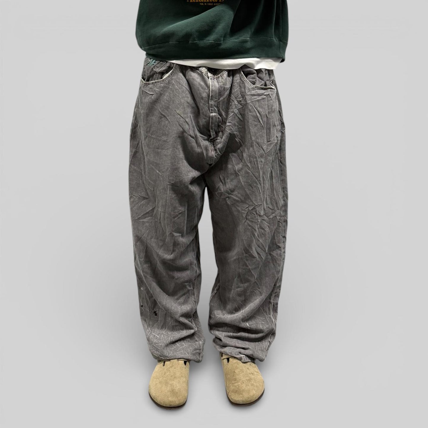 Vintage Y2K baggy hip hop Jeans (W40)
