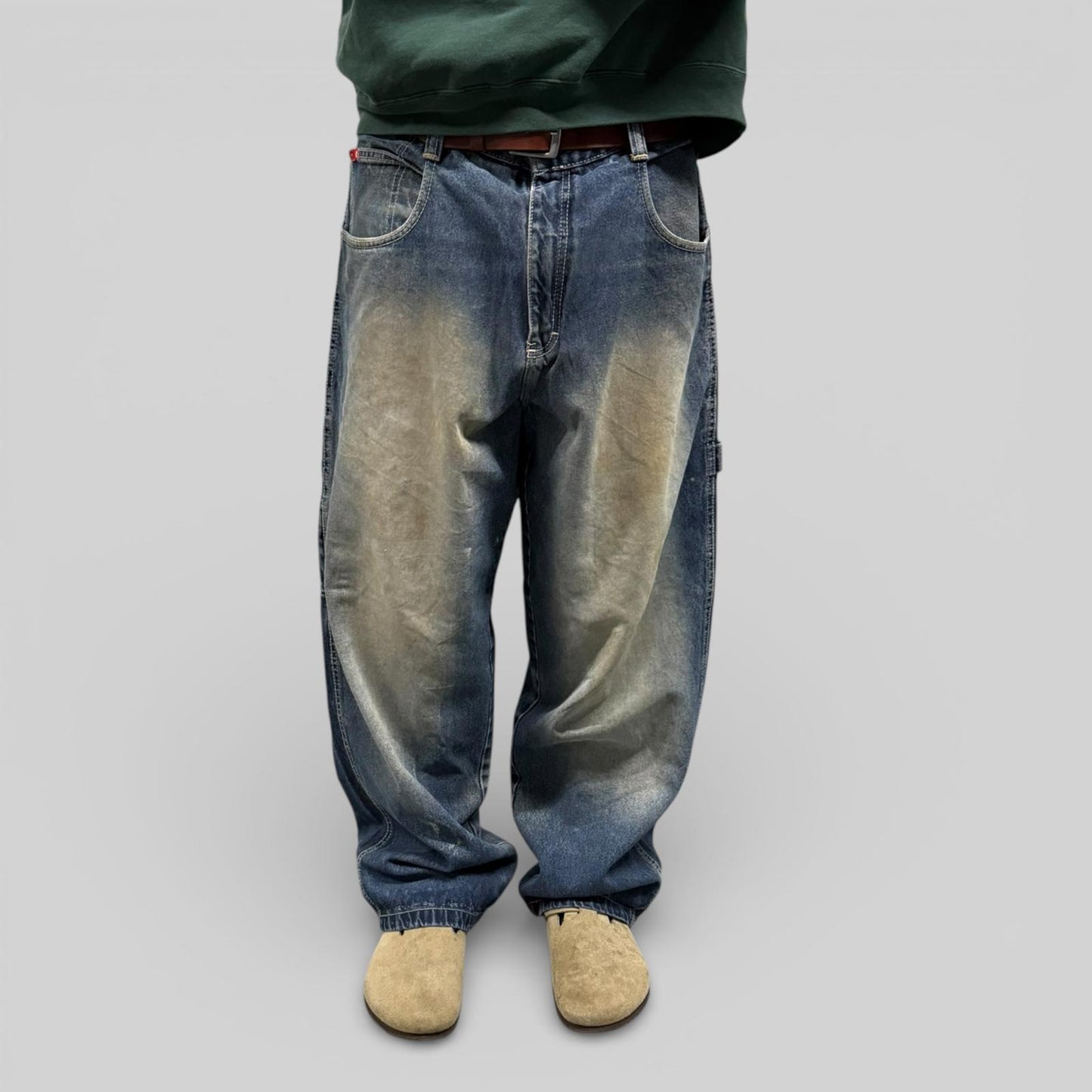 Vintage Southpole baggy hip hop carpenter jeans (W38)
