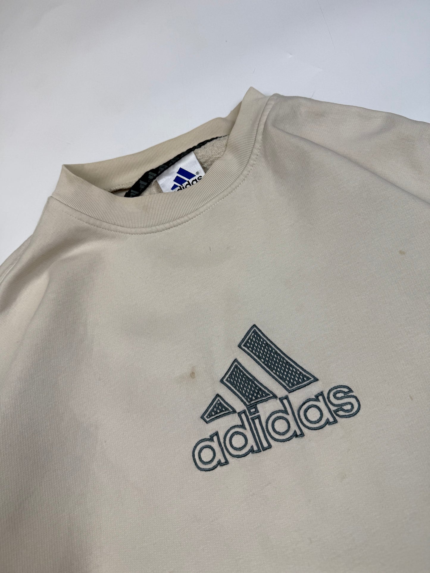 Vintage Adidas centre logo sweatshirt (XL)