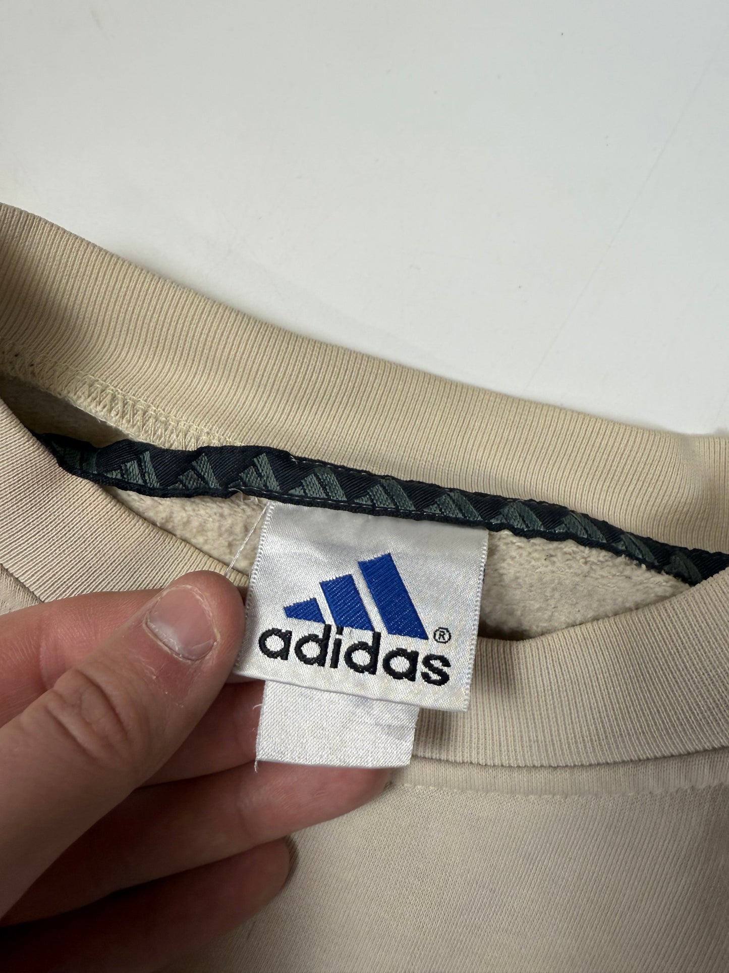 Vintage Adidas centre logo sweatshirt (XL)