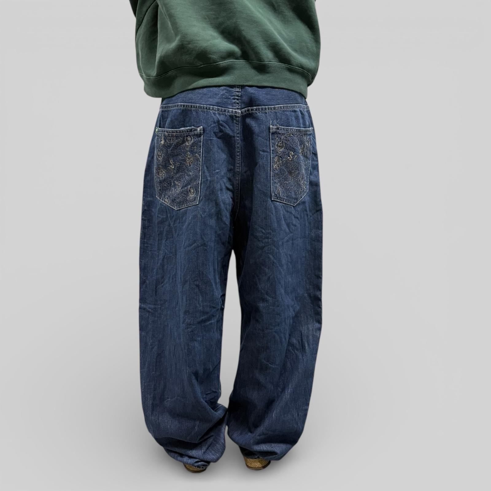 Vintage Ecko Unltd baggy hip hop Jeans (W40)