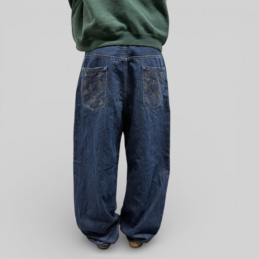 Vintage Ecko Unltd baggy hip hop Jeans (W40)