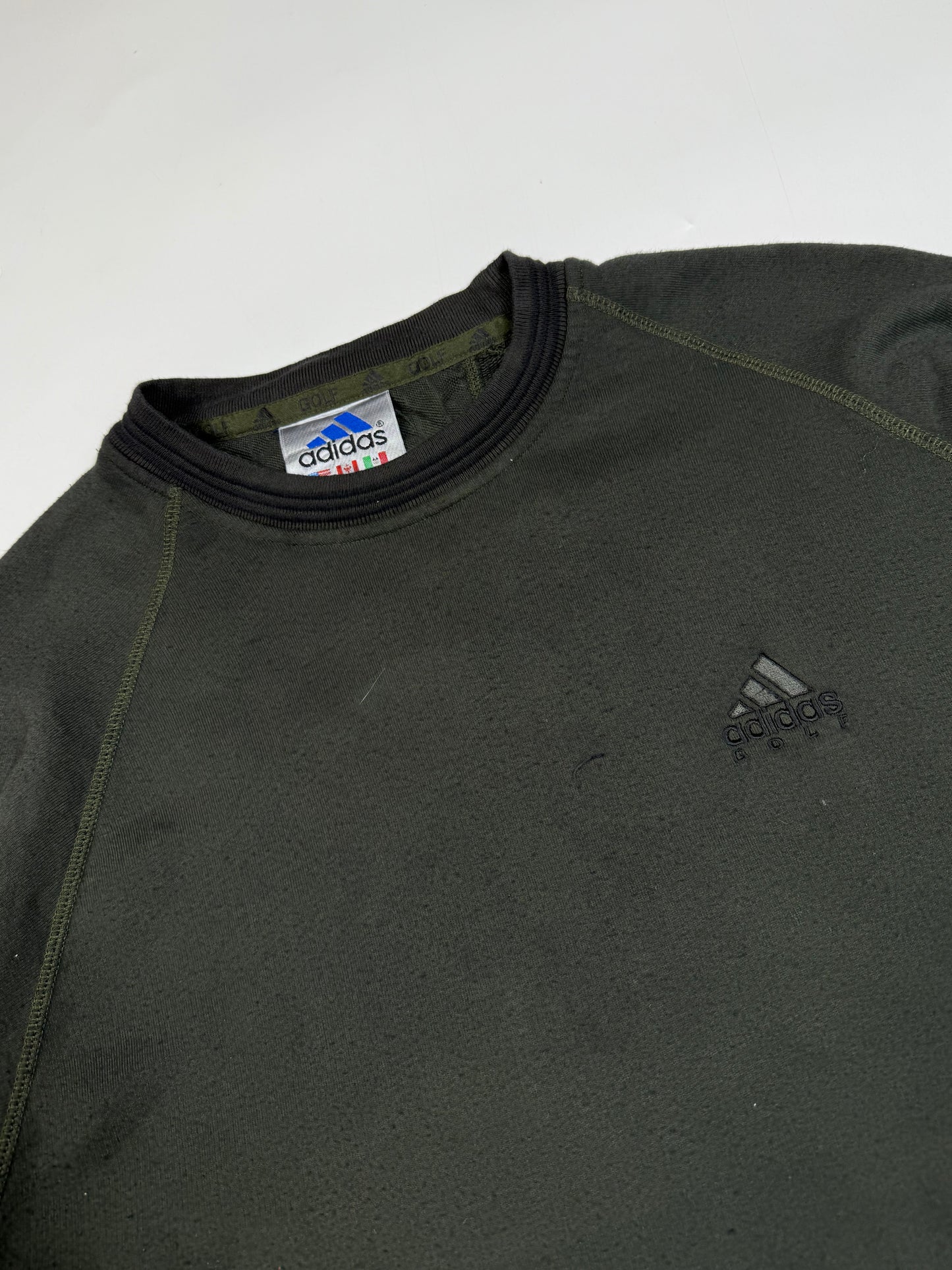 Vintage 90s Adidas golf sweatshirt (M)