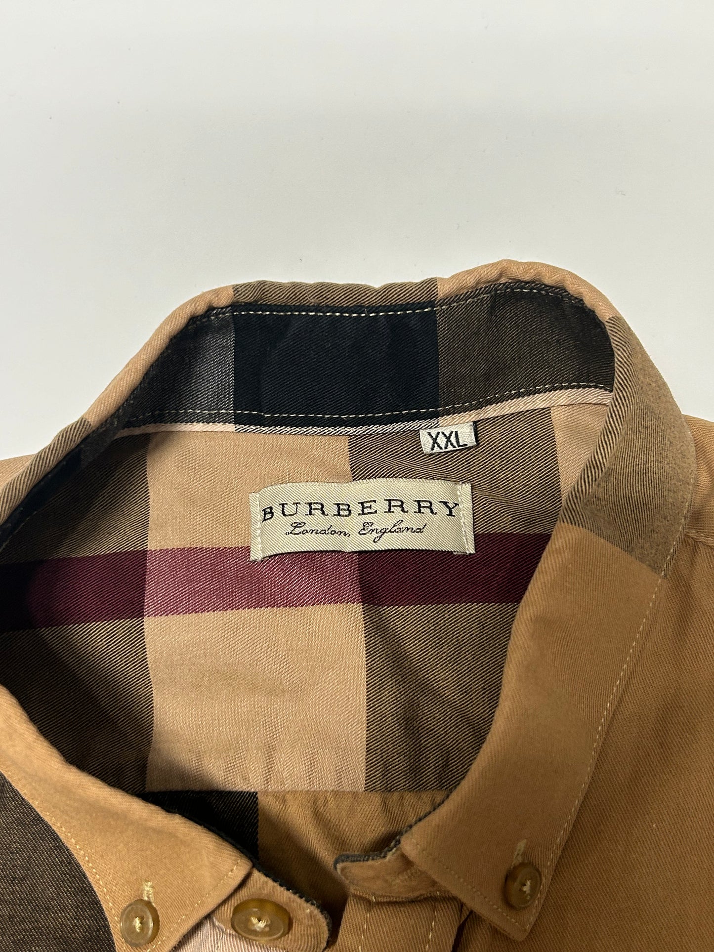 Burberry nova check shirt (S)