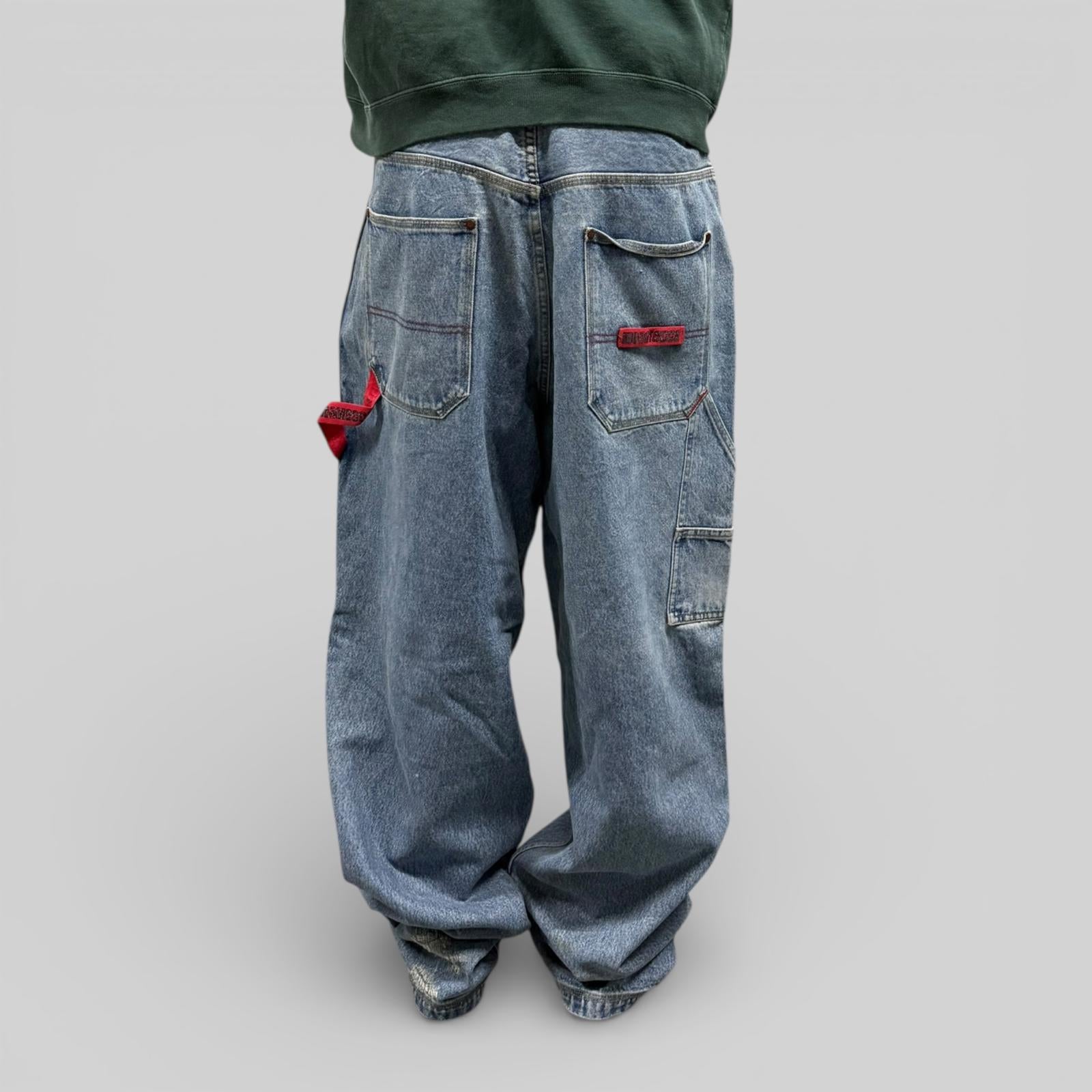 Vintage Y2K baggy hip hop carpenter jeans (W38)