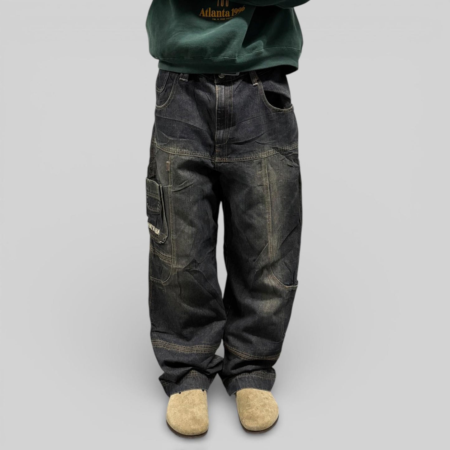 Vintage Phat Farm baggy hip hop Jeans (W36)