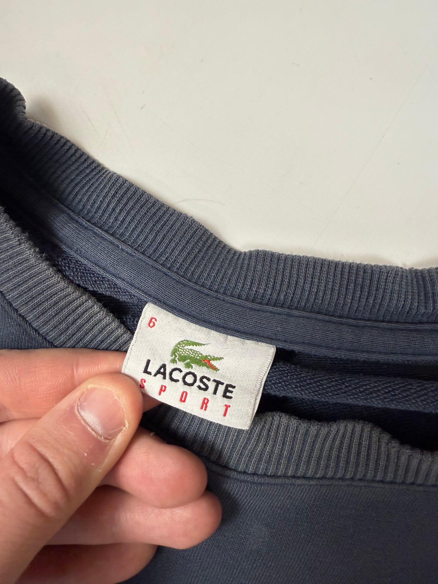Vintage Lacoste sweatshirt (XL)