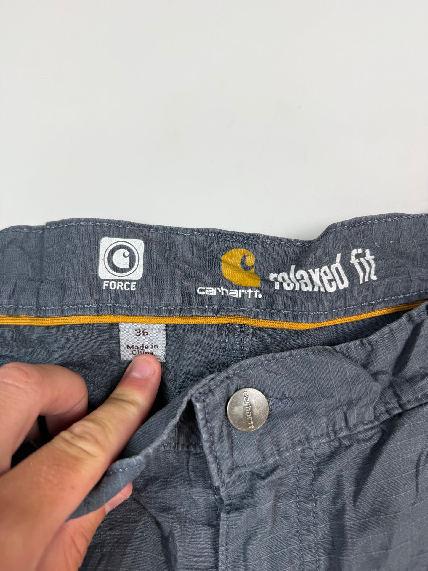 Carhartt force baggy carpenter shorts (W34)