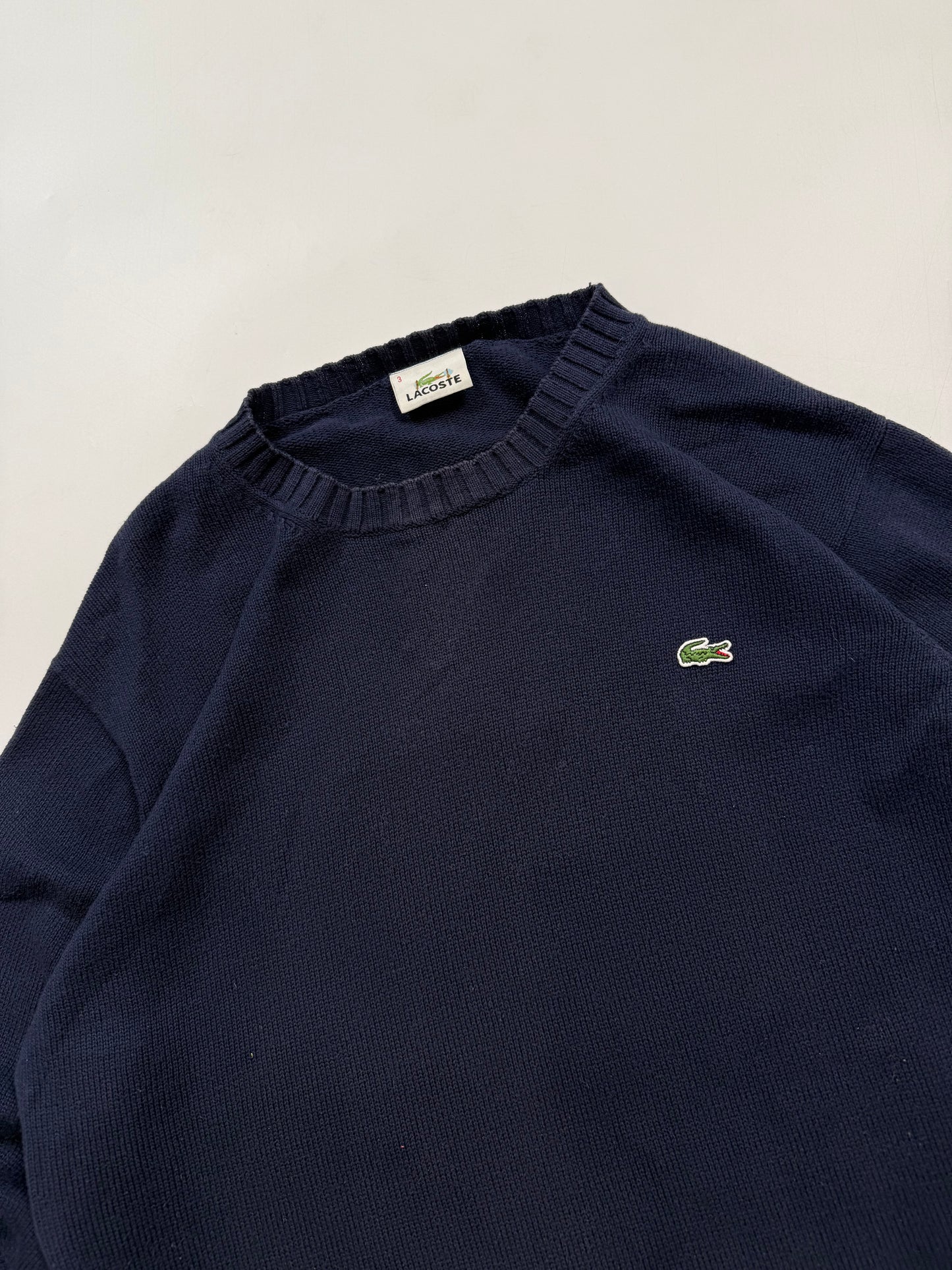 Lacoste knit sweater (S)