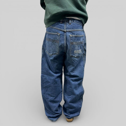 Vintage Y2K baggy hip hop Jeans (W34)