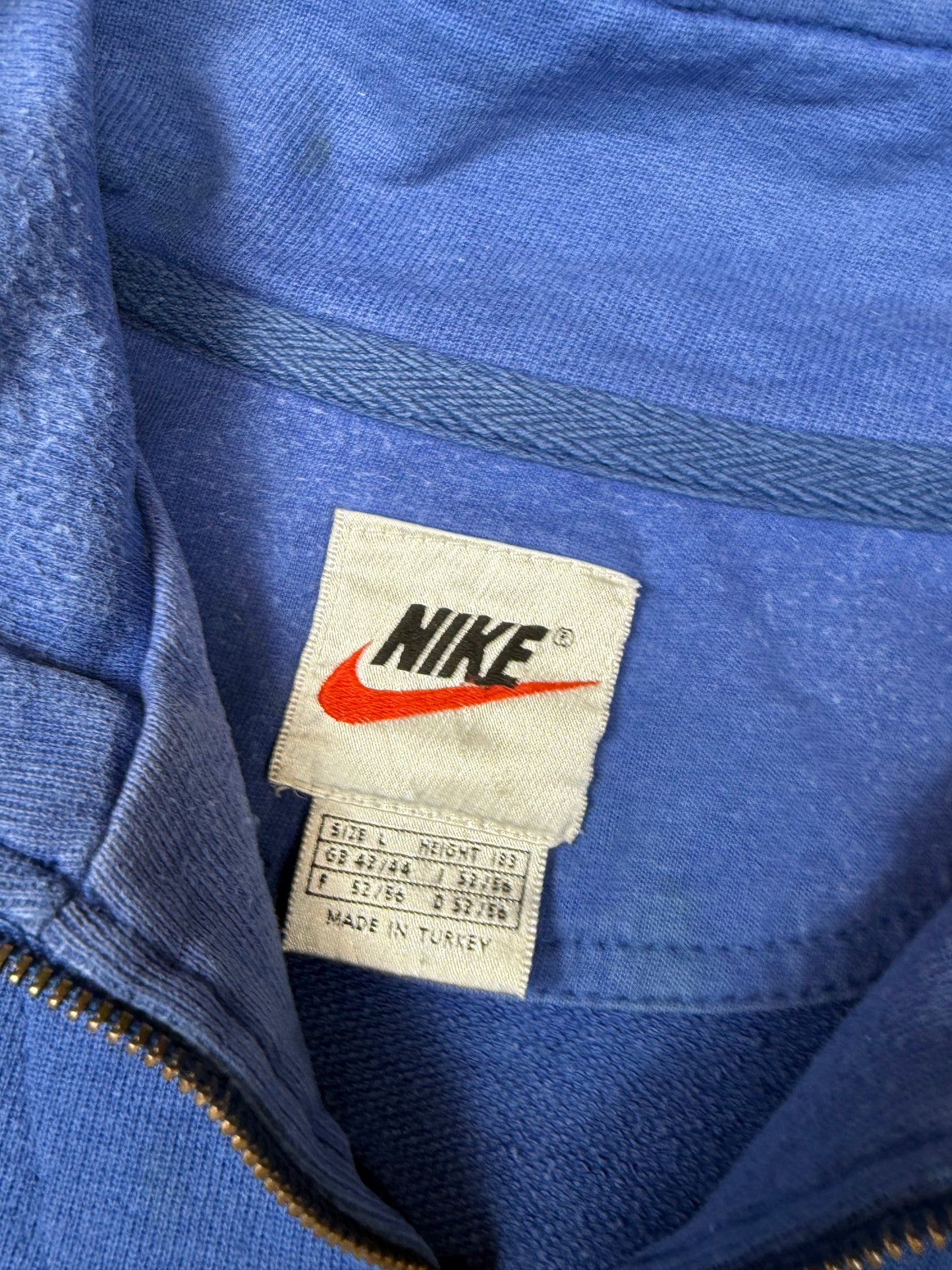 Vintage 90s Nike Le tour de France quarter zip sweatshirt (L)