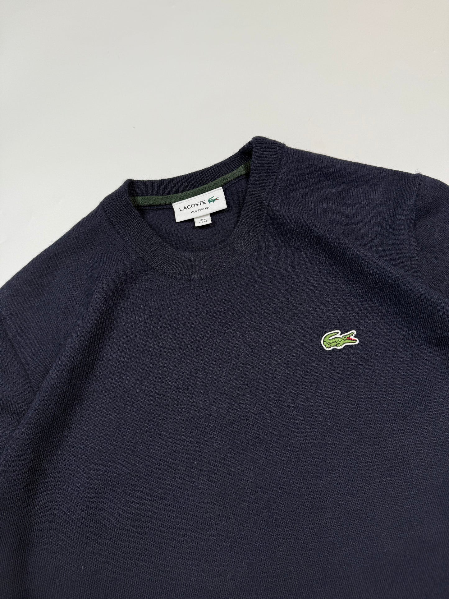Lacoste wool knit sweater (M)