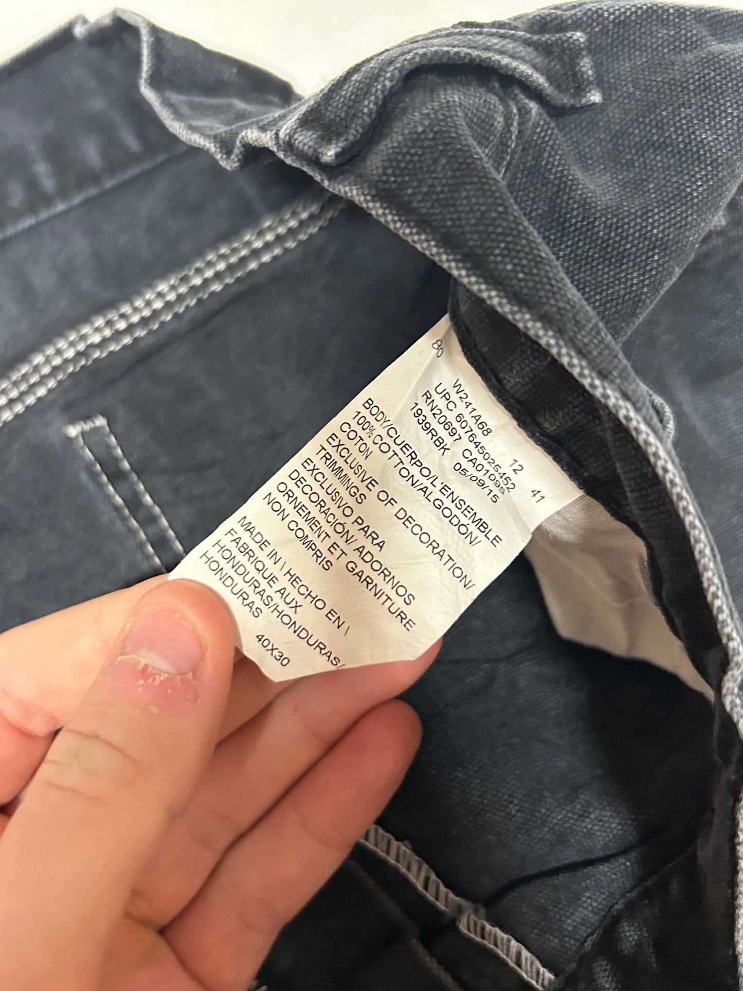 Dickies baggy carpenter pants (W38)