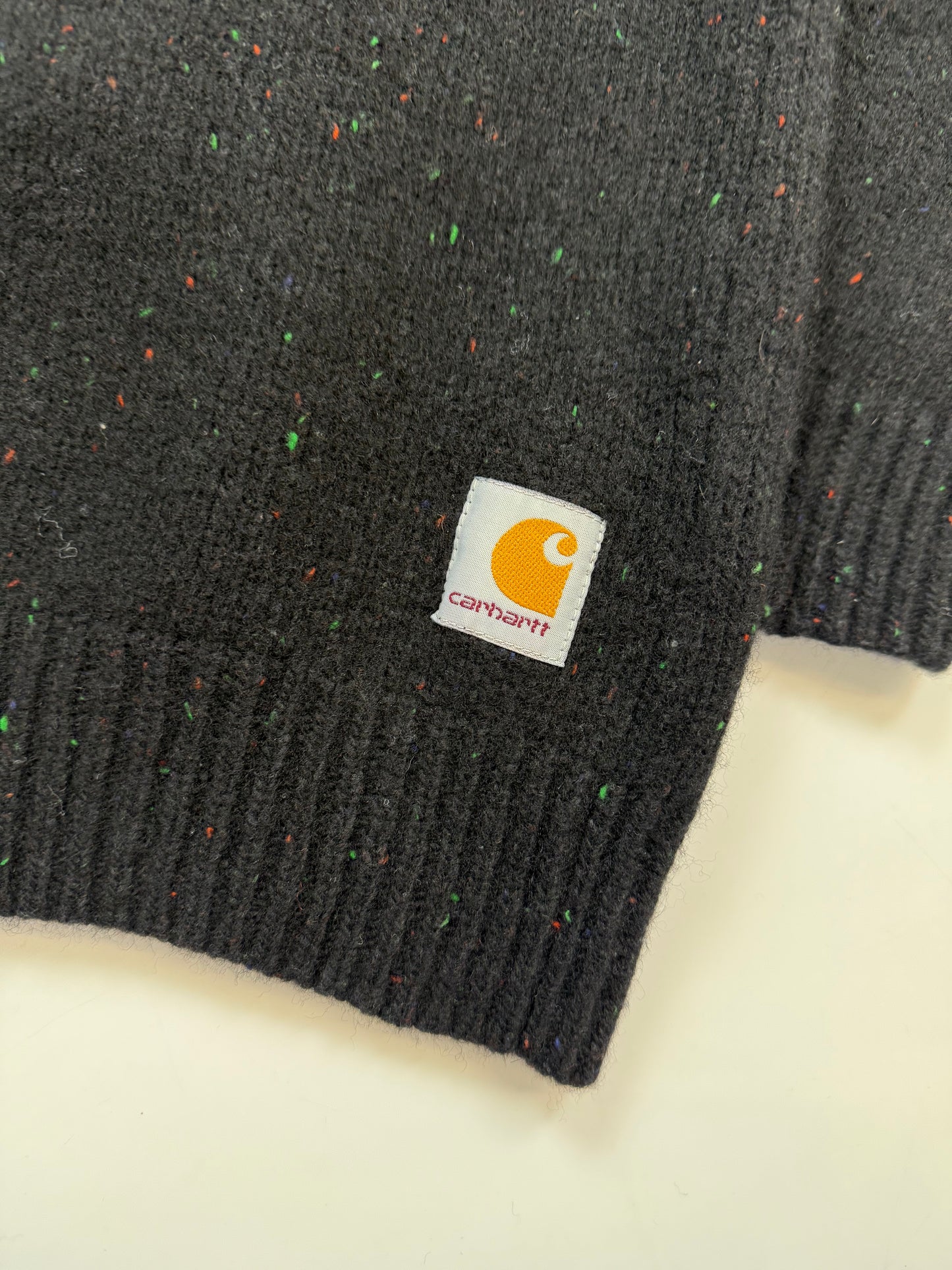 Carhartt anglistic wool knit sweater (M)