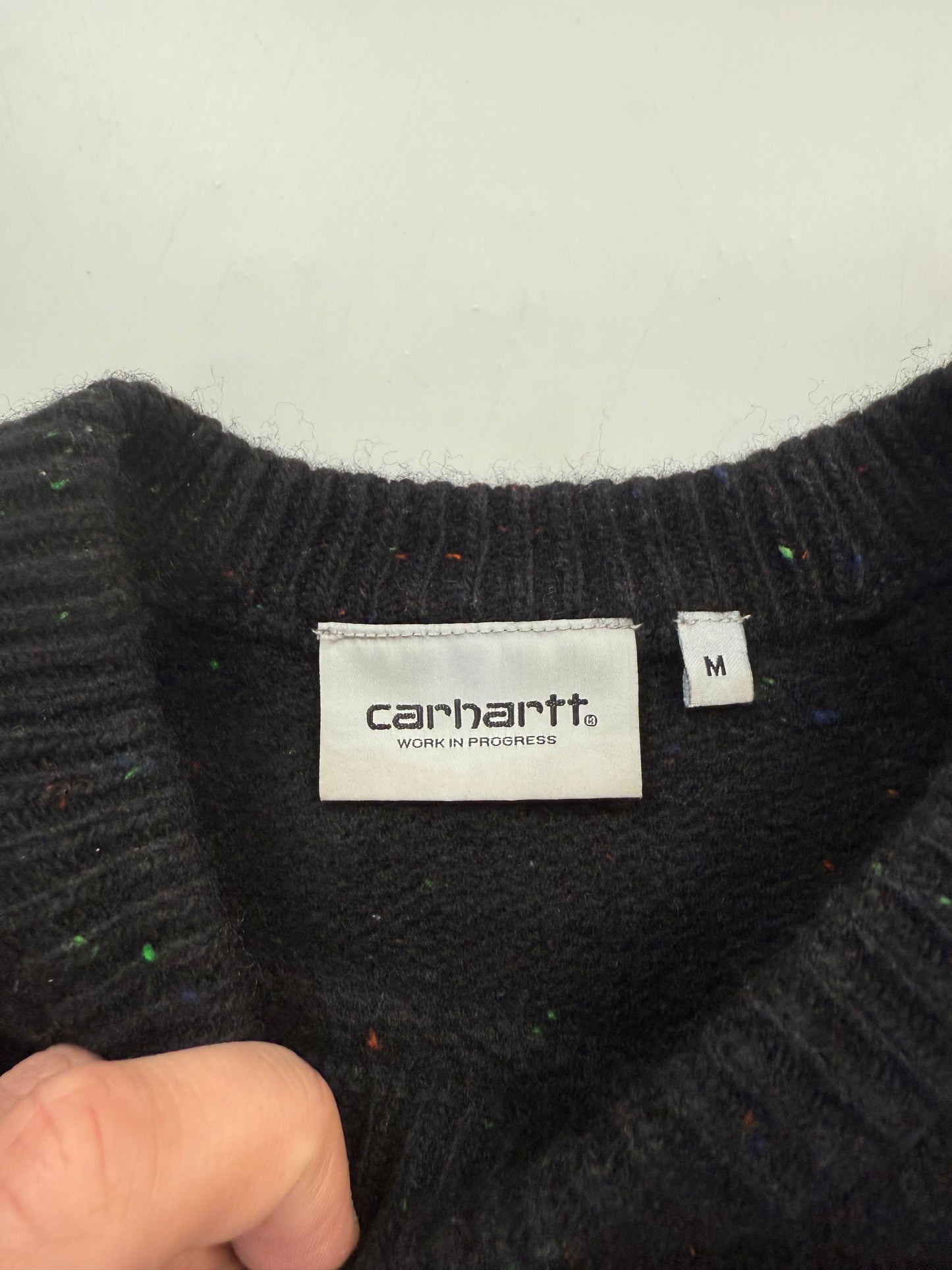 Carhartt anglistic wool knit sweater (M)