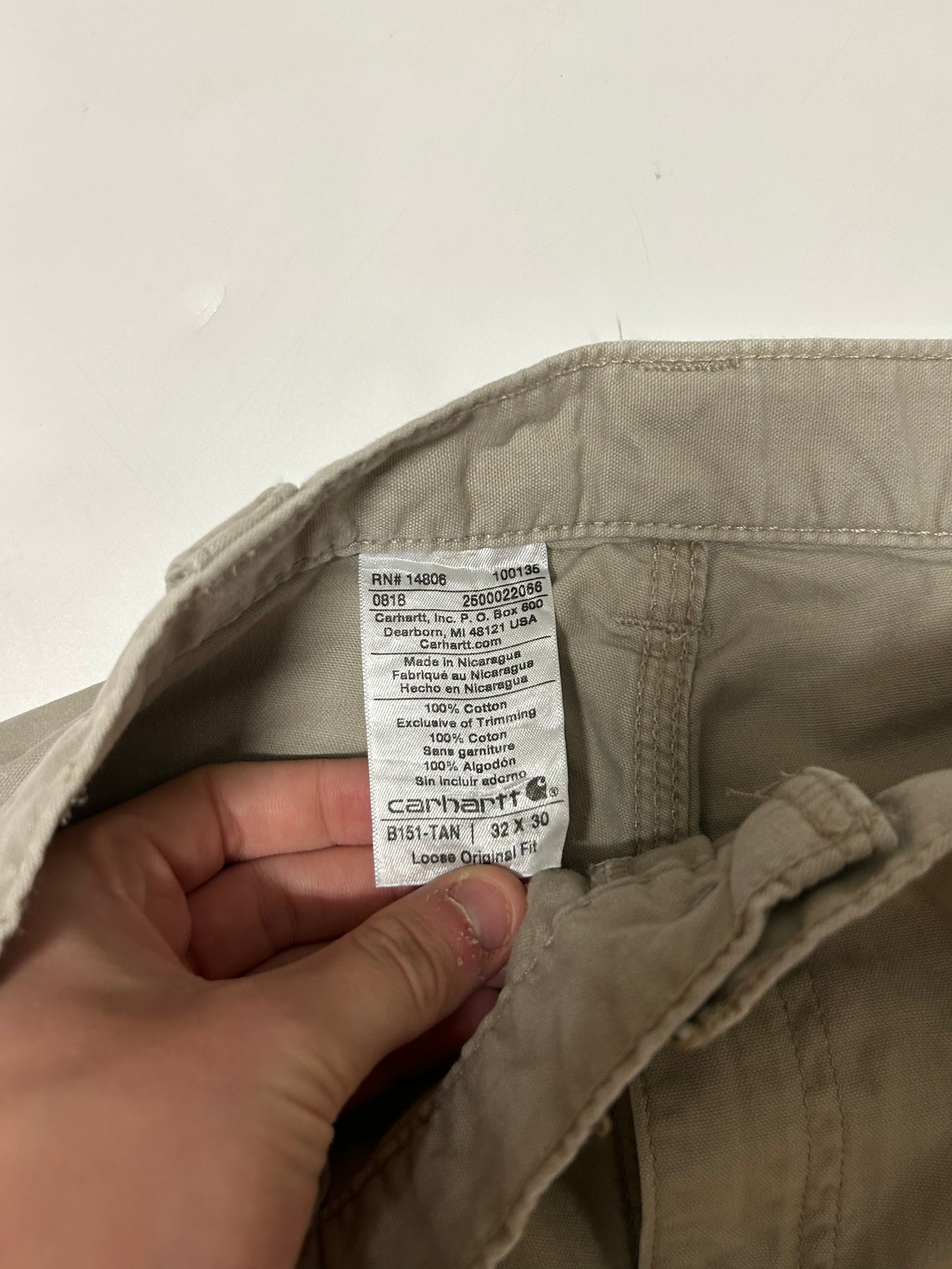 Carhartt carpenter pants (W32)