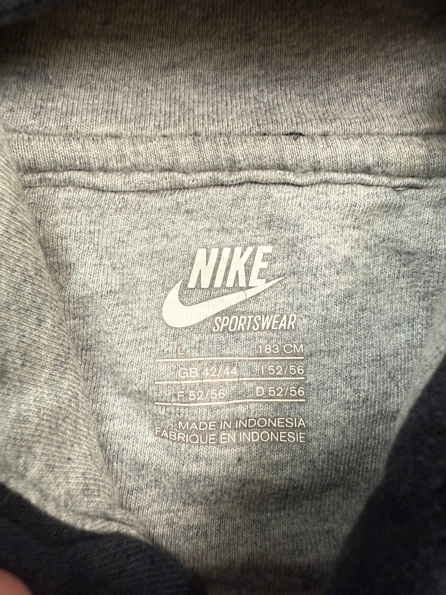 Nike spell out hoodie (L)
