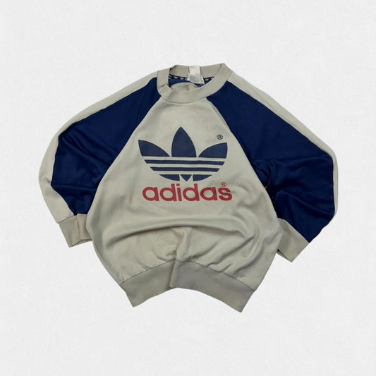 Vintage 90s adidas originals centre logo sweatshirt (L)