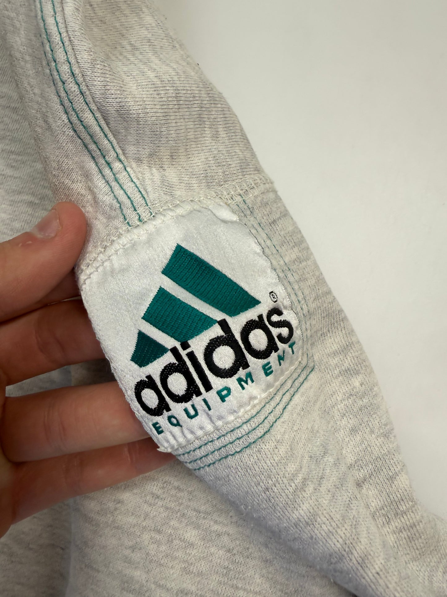 Vintage 90s Adidas equipment centre logo sweatshirt (L)