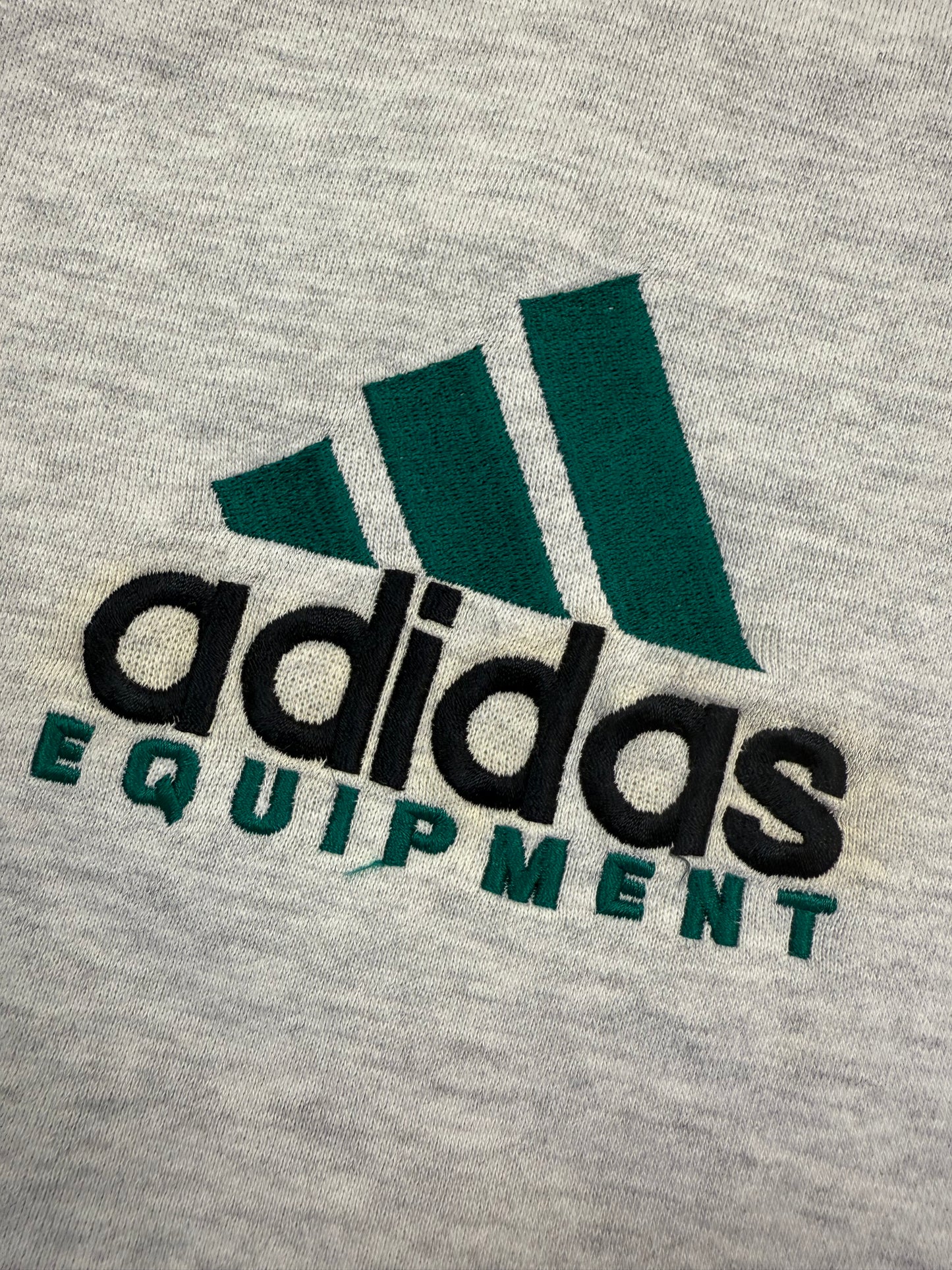Vintage 90s Adidas equipment centre logo sweatshirt (L)