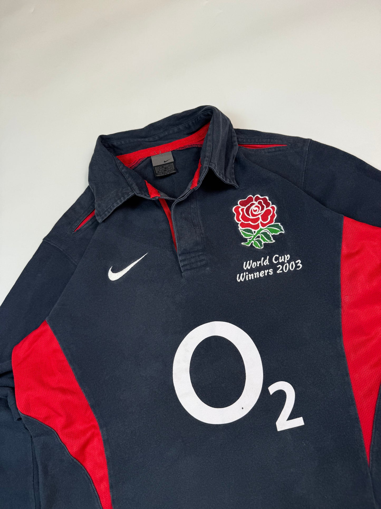 Vintage England rugby world cup 2003 Nike rugby shirt (M)