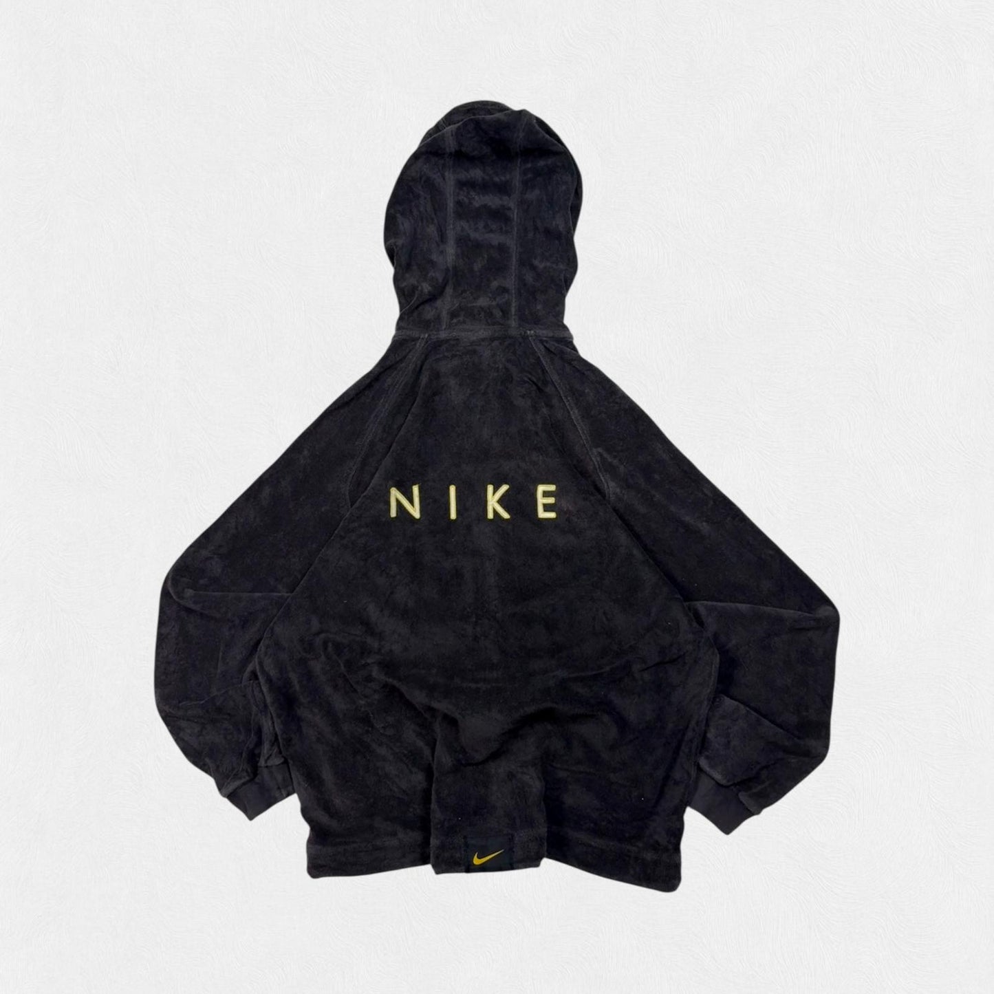 Vintage 90s Nike velour full zip hoodie (WL)