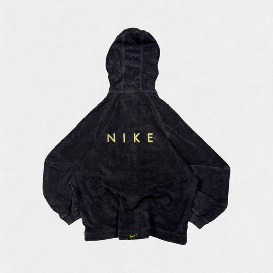 Vintage 90s Nike velour full zip hoodie (WL)